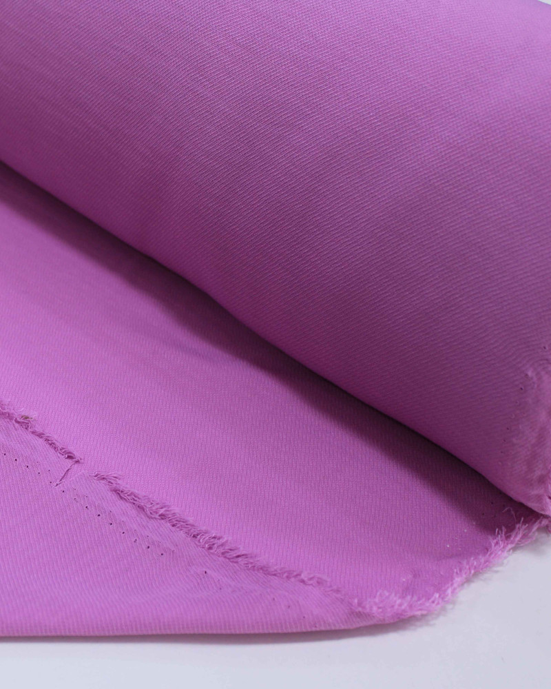 Tecido Crepe Salinas Sarjada Lavanda Escuro