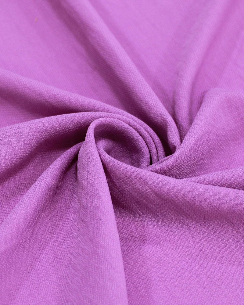 Tecido Crepe Salinas Sarjada Lavanda Escuro