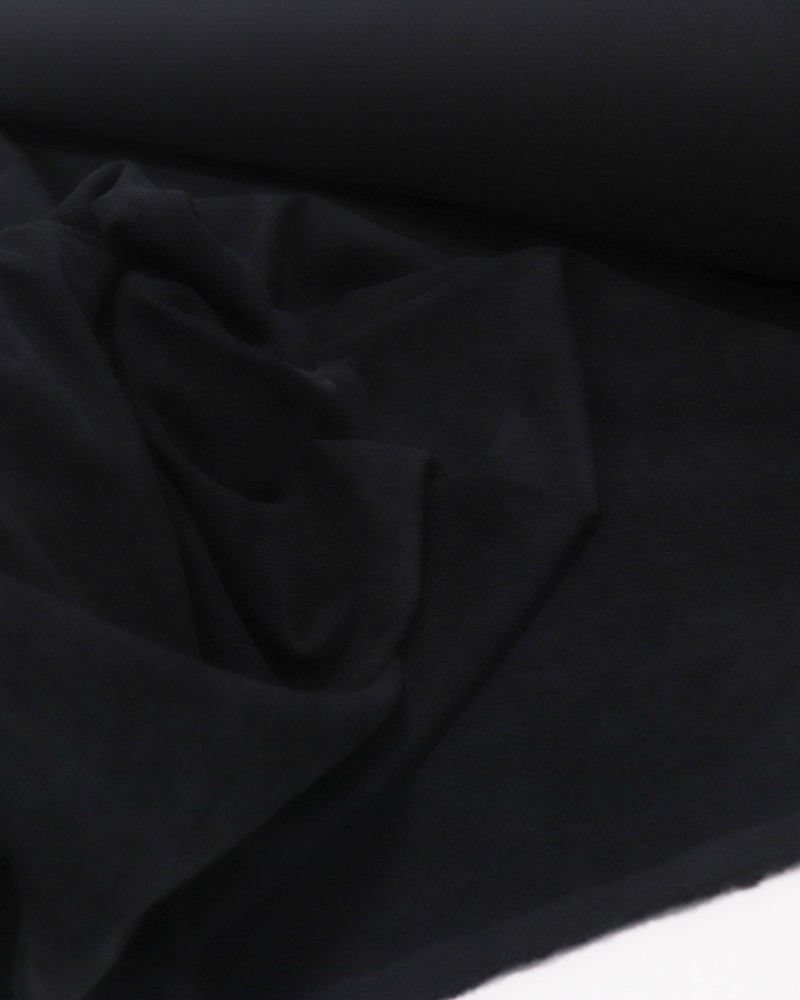 Tecido Veludo Micro Cotelê Preto