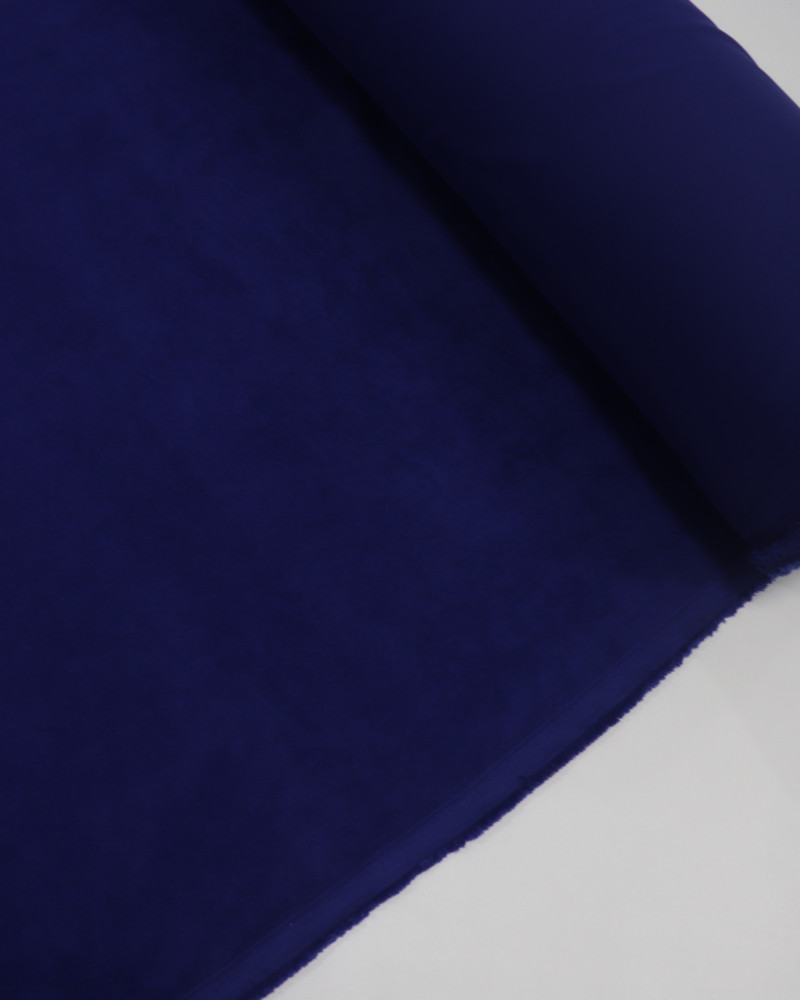Tecido Veludo Micro Cotelê Azul Marinho