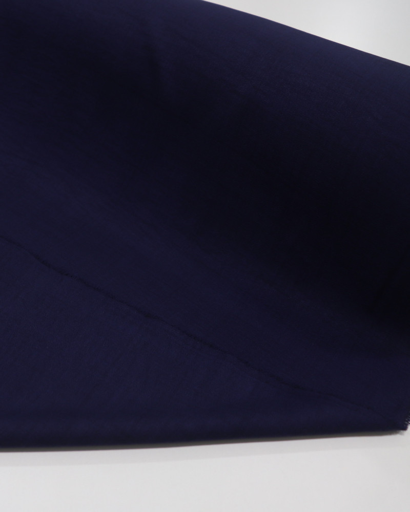 Tecido Crepe Duna Texturizado Azul Marinho Noite (1m)