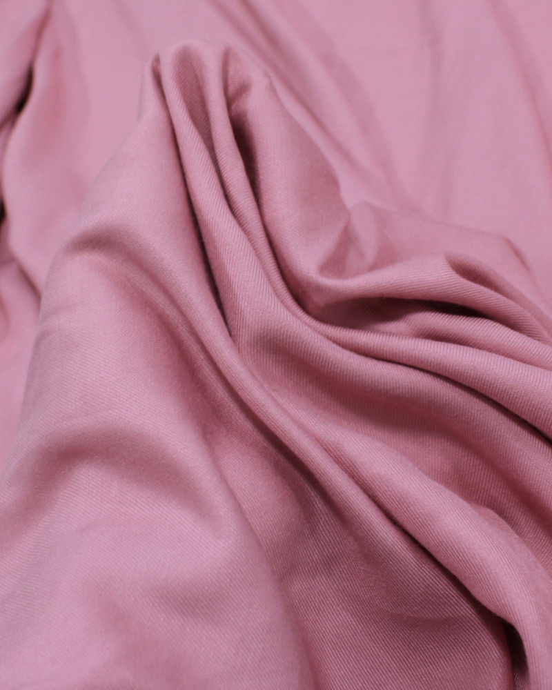 Tecido Viscose Sarjada Rosa Claro