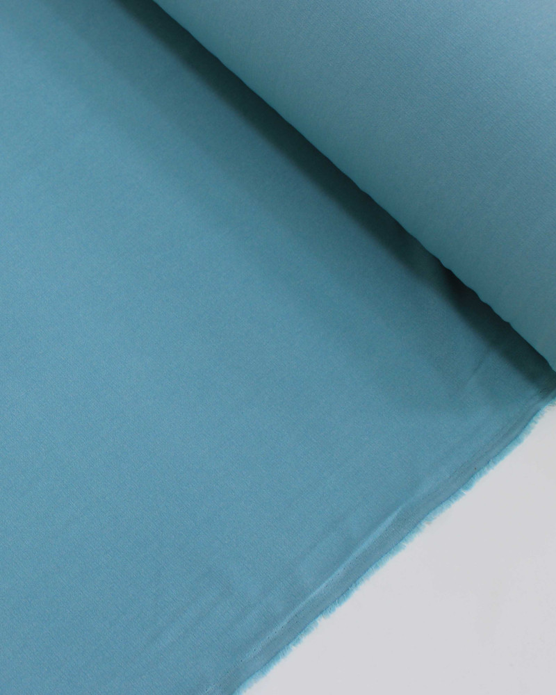 Tecido Crepe Texturizado com Elastano Verde Água