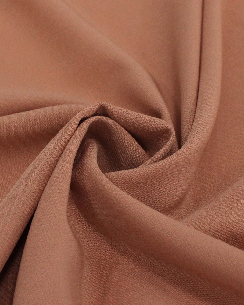Tecido Crepe Texturizado com Elastano Salmão