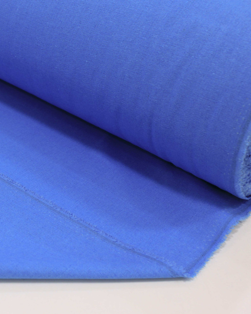 Tecido Linho Misto Rústico Azul Celeste