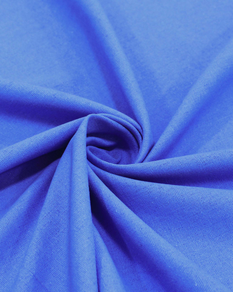 Tecido Linho Misto Rústico Azul Celeste