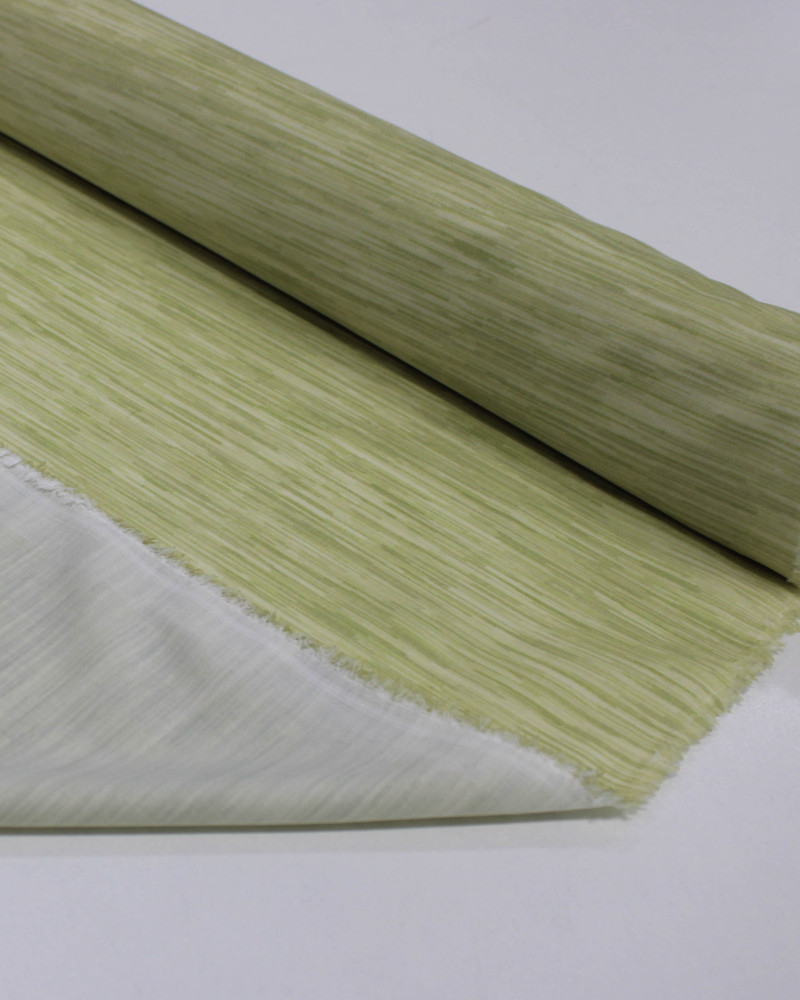 Tecido Crepe Salinas Riscos Verdes