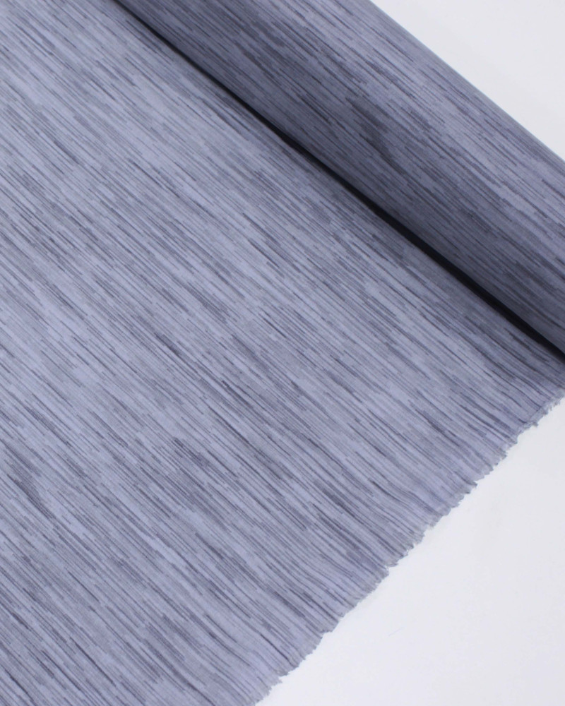 Tecido Crepe Salinas Riscos Cinza Claro