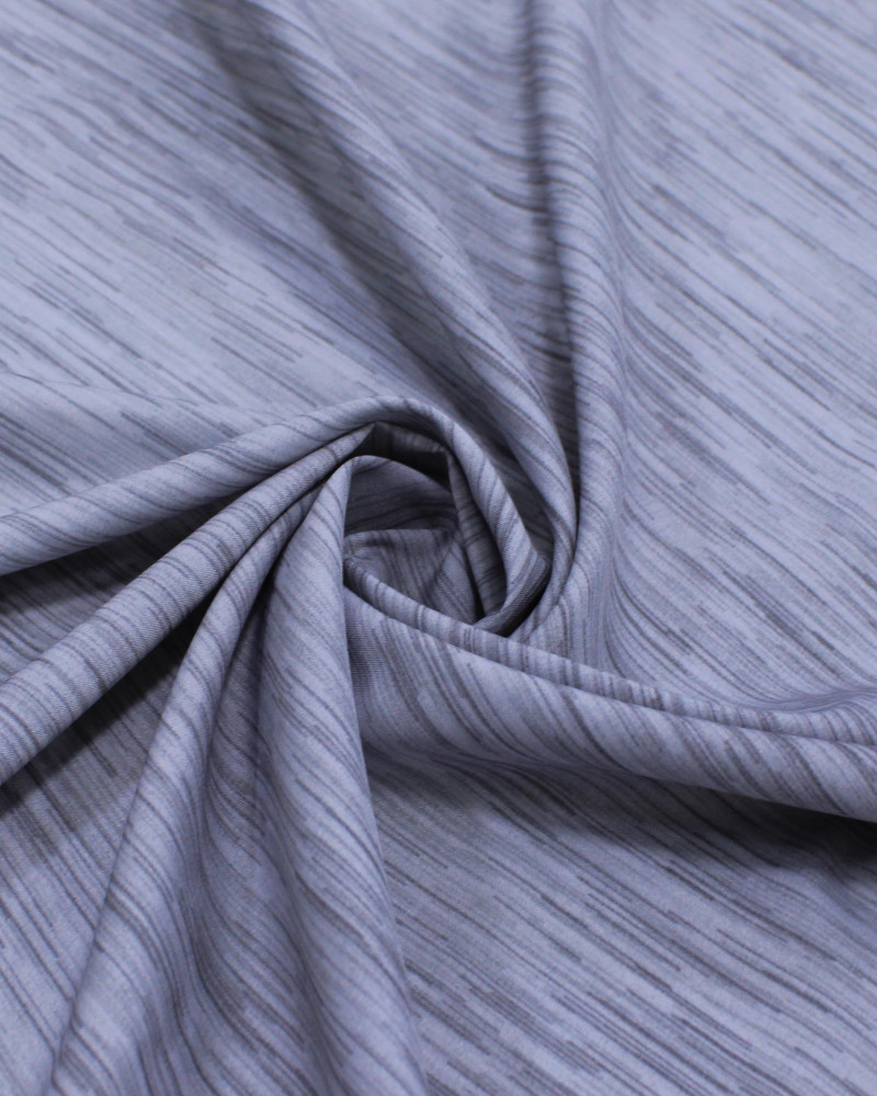 Tecido Crepe Salinas Riscos Cinza Claro