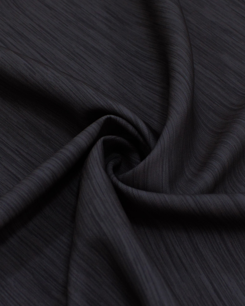 Tecido Micro Fibra Alfaiataria Riscos Cinza Grafite