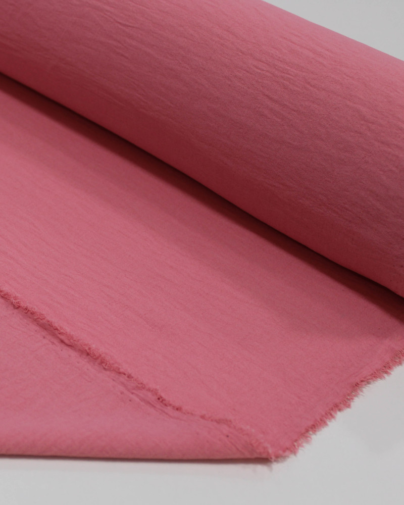 Tecido Crepe Duna Rosa Chiclete
