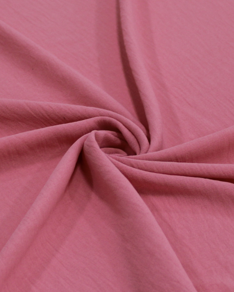Tecido Crepe Duna Rosa Chiclete