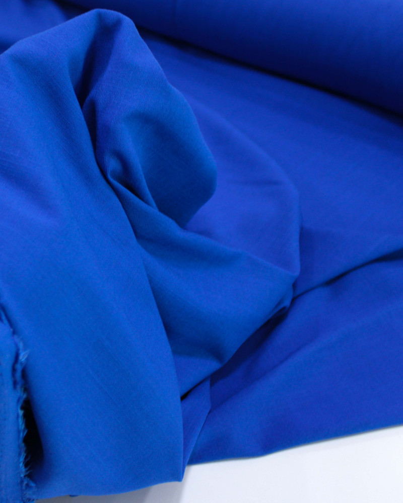 Tecido Viscose Texturizada com Elastano Azul Royal