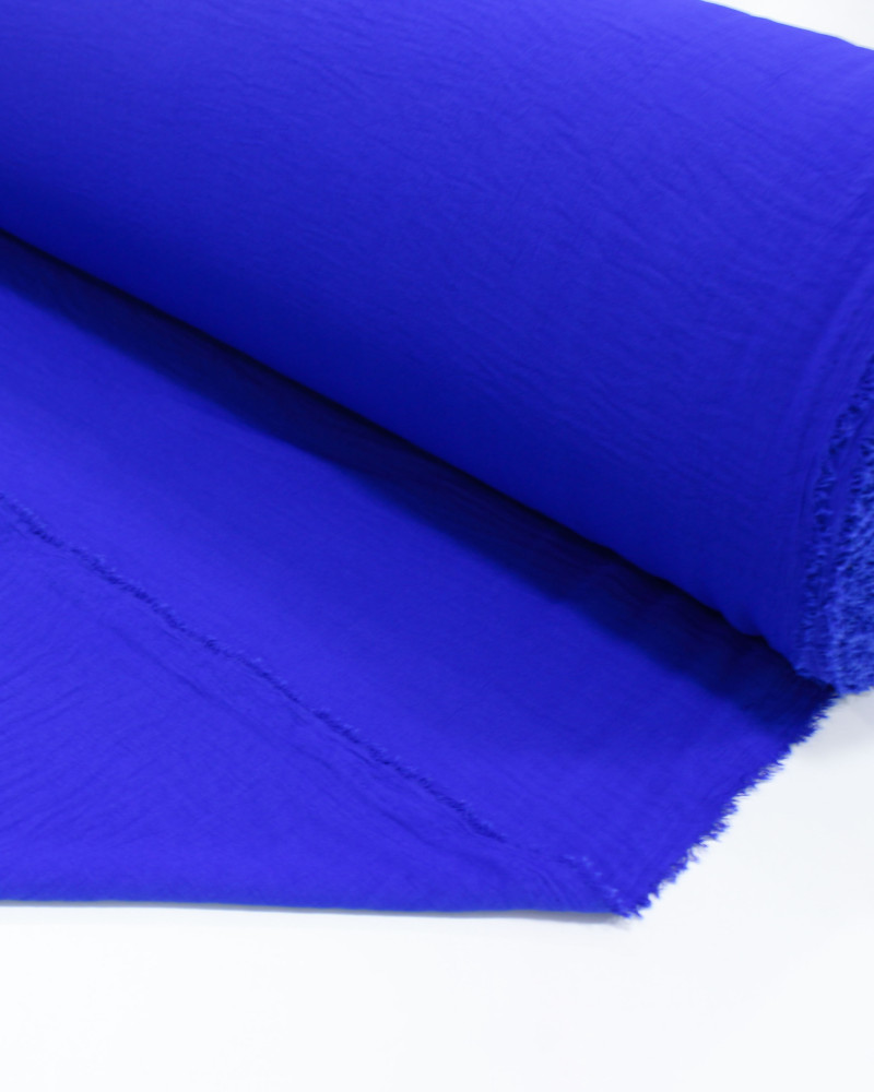 Tecido Crepe Duna Azul Royal