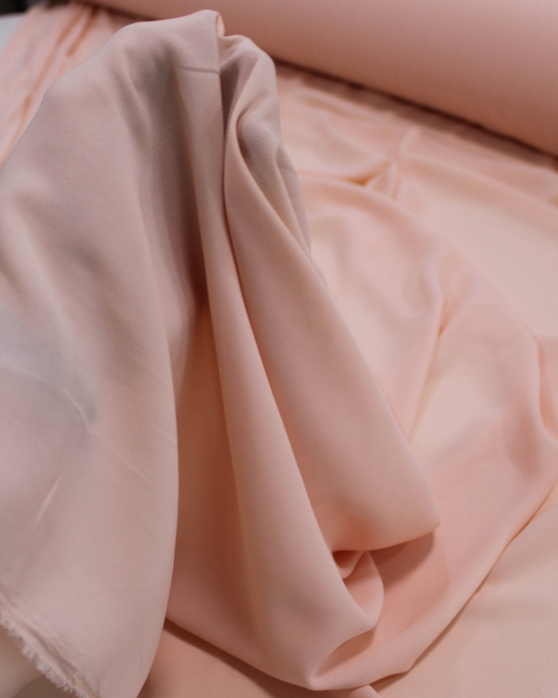 Tecido Crepe Koshibo Leve Pêssego (1.4m)