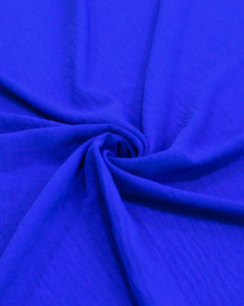 Tecido Crepe Duna Azul Royal