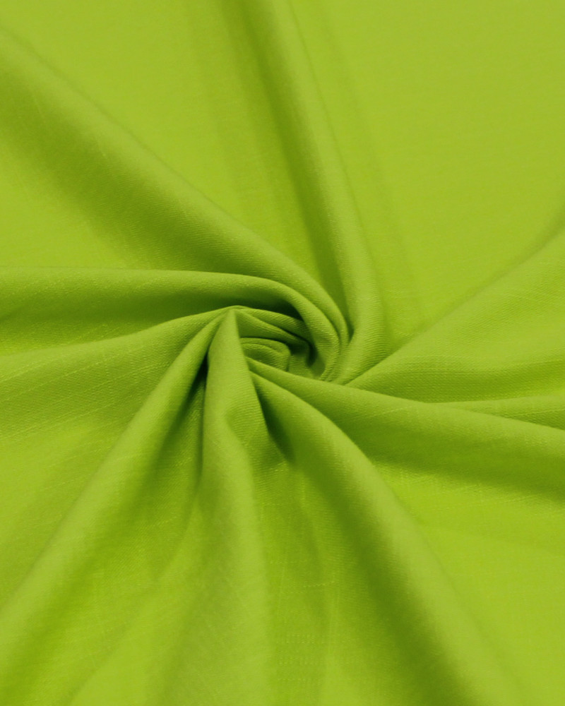 Tecido Viscose Texturizada com Elastano Verde Neon