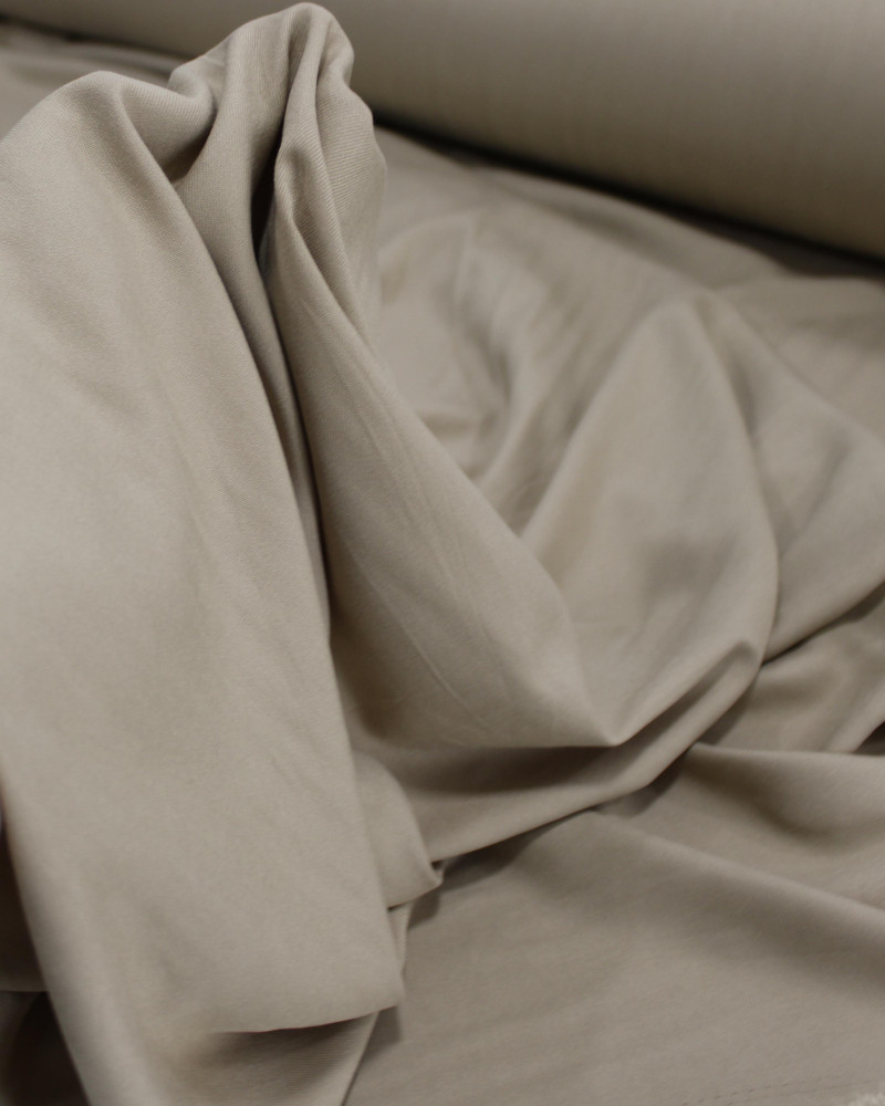 Tecido Viscose Sarjada Bege (3.5m)