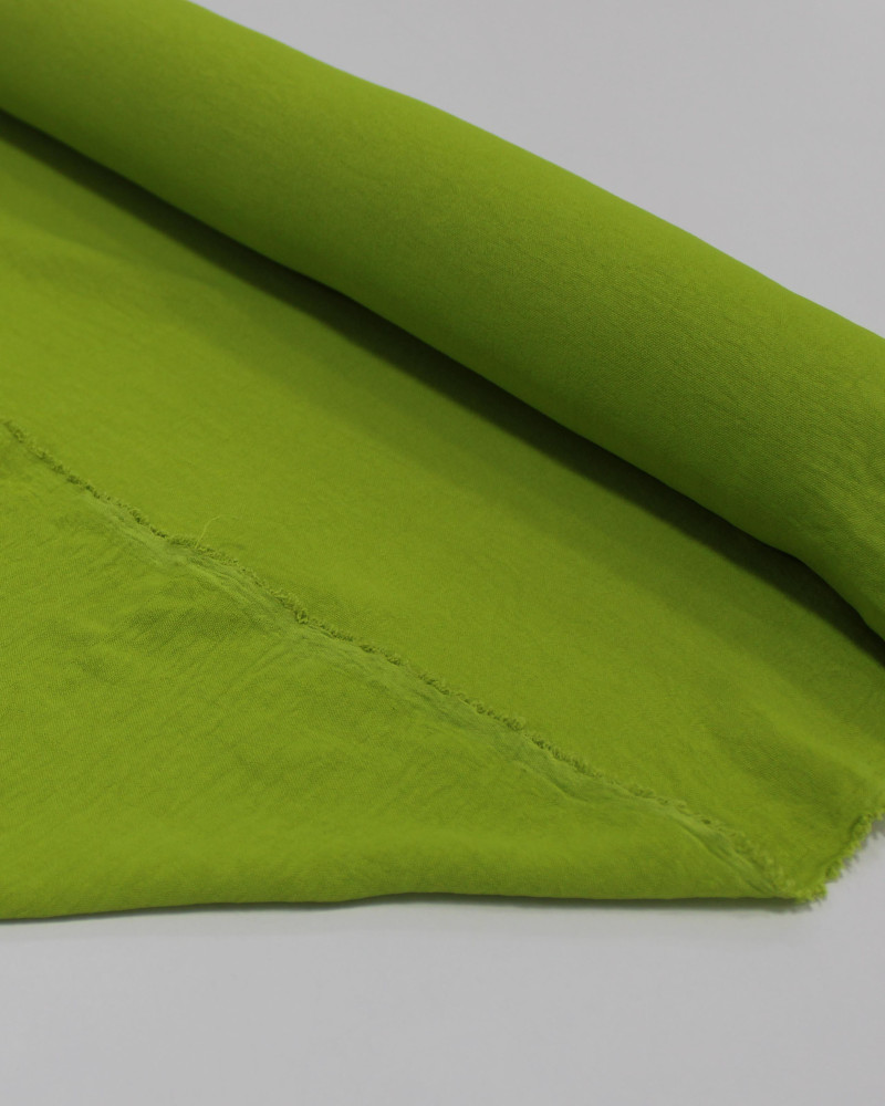 Tecido Crepe Duna Verde Abacate