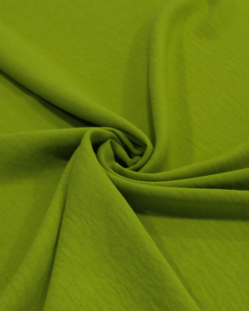 Tecido Crepe Duna Verde Abacate
