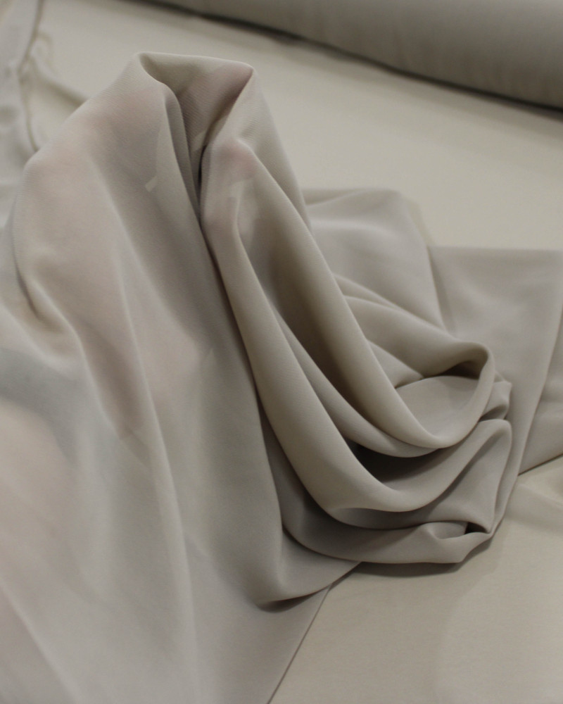 Tecido Crepe Musseline Bege
