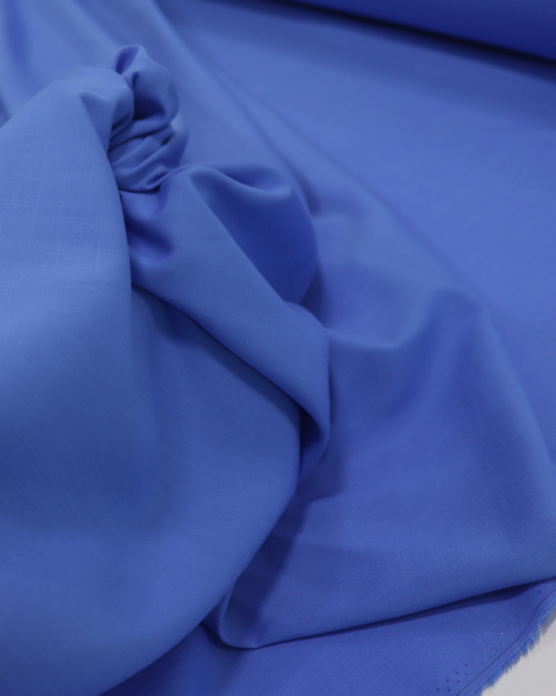 Tecido Viscose Texturizada Azul Índigo