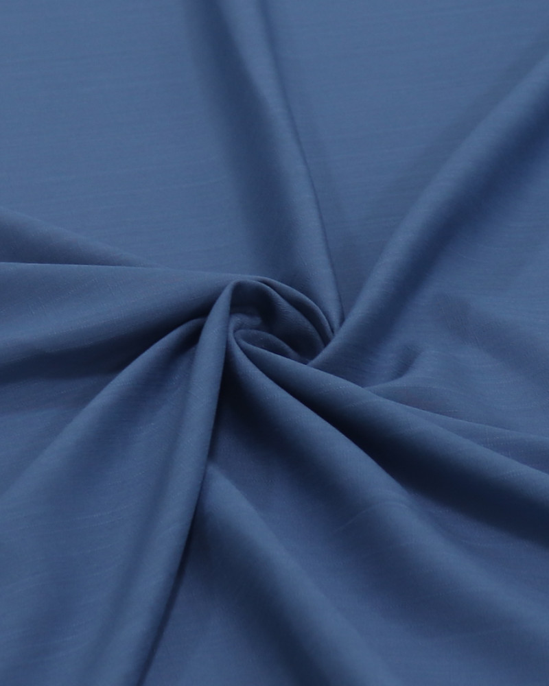 Tecido Viscose Texturizada Azul Força Aérea
