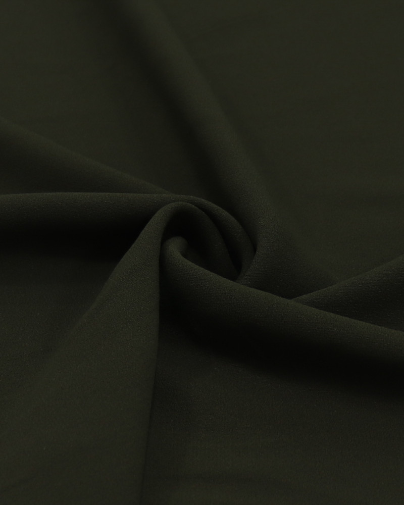 Tecido Crepe Madame Verde Militar