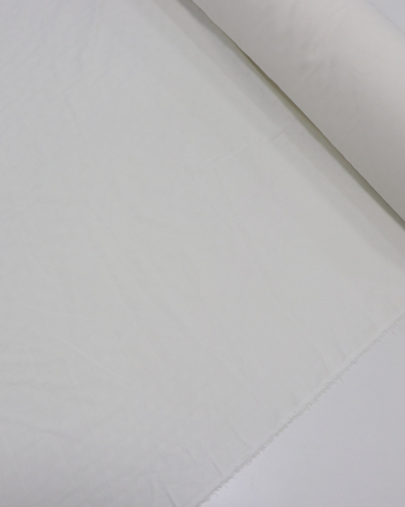 Tecido Cambraia Poá Maquinetado Offwhite