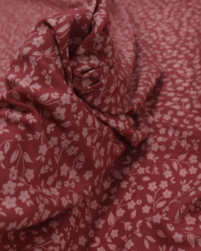 Tecido Viscose Liberty Rosé e Goiaba