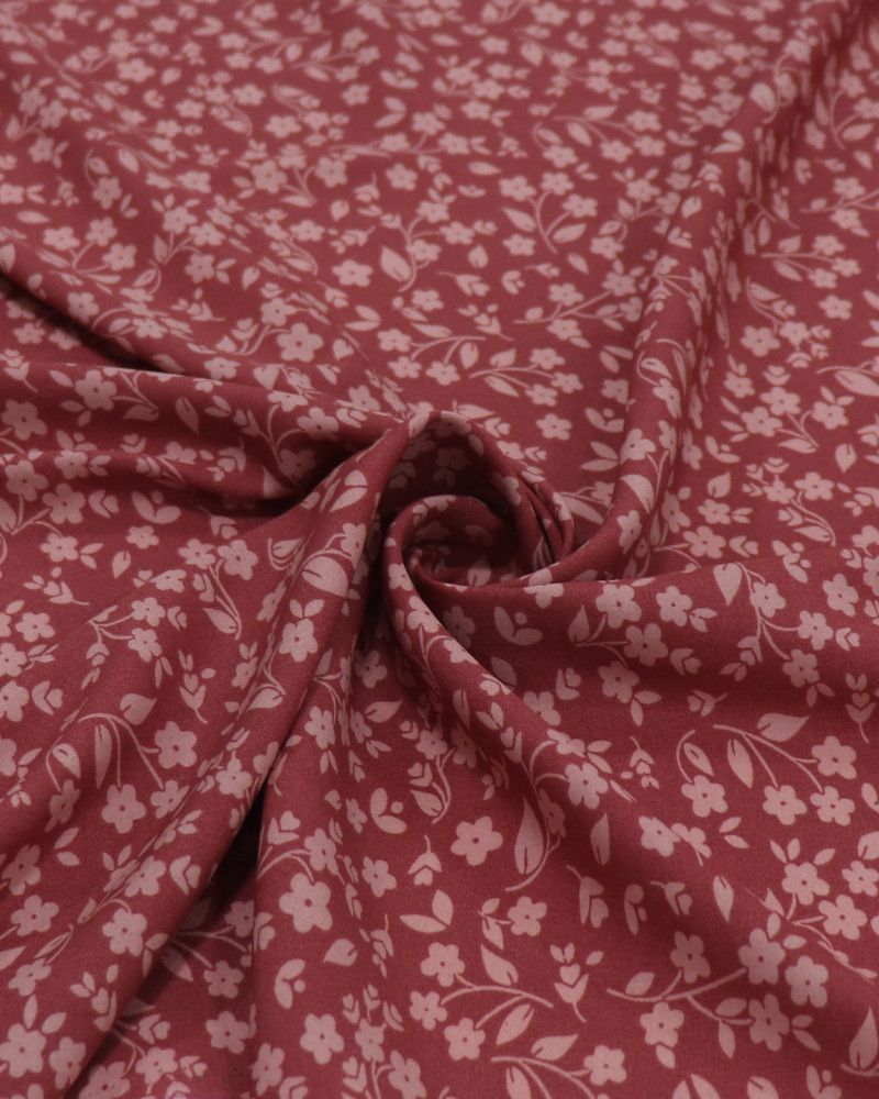 Tecido Viscose Liberty Rosé e Goiaba