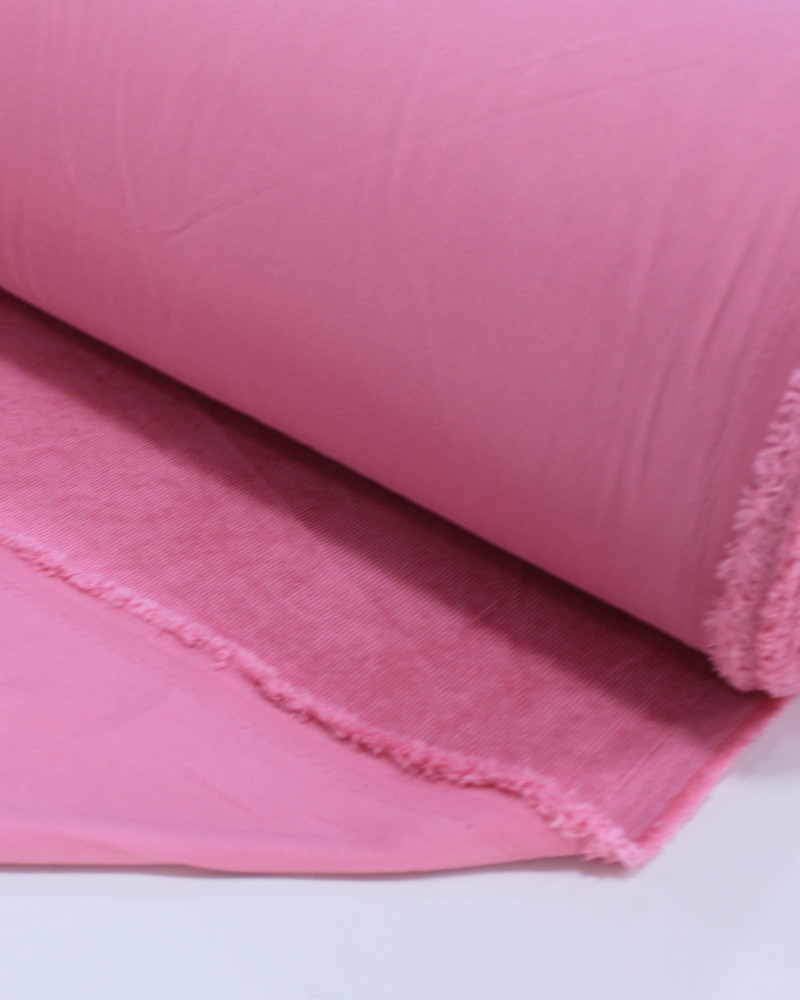 Tecido Veludo Micro Cotelê Rosa Iogurte