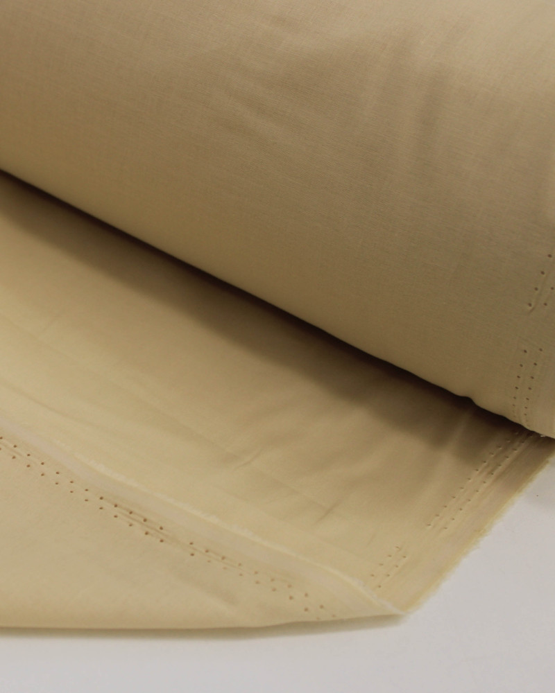 Tecido Cambraia de Algodão Areia