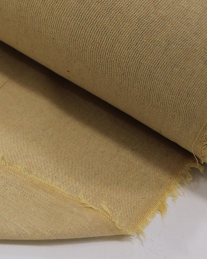 Tecido Linho Misto Rústico Areia Mescla