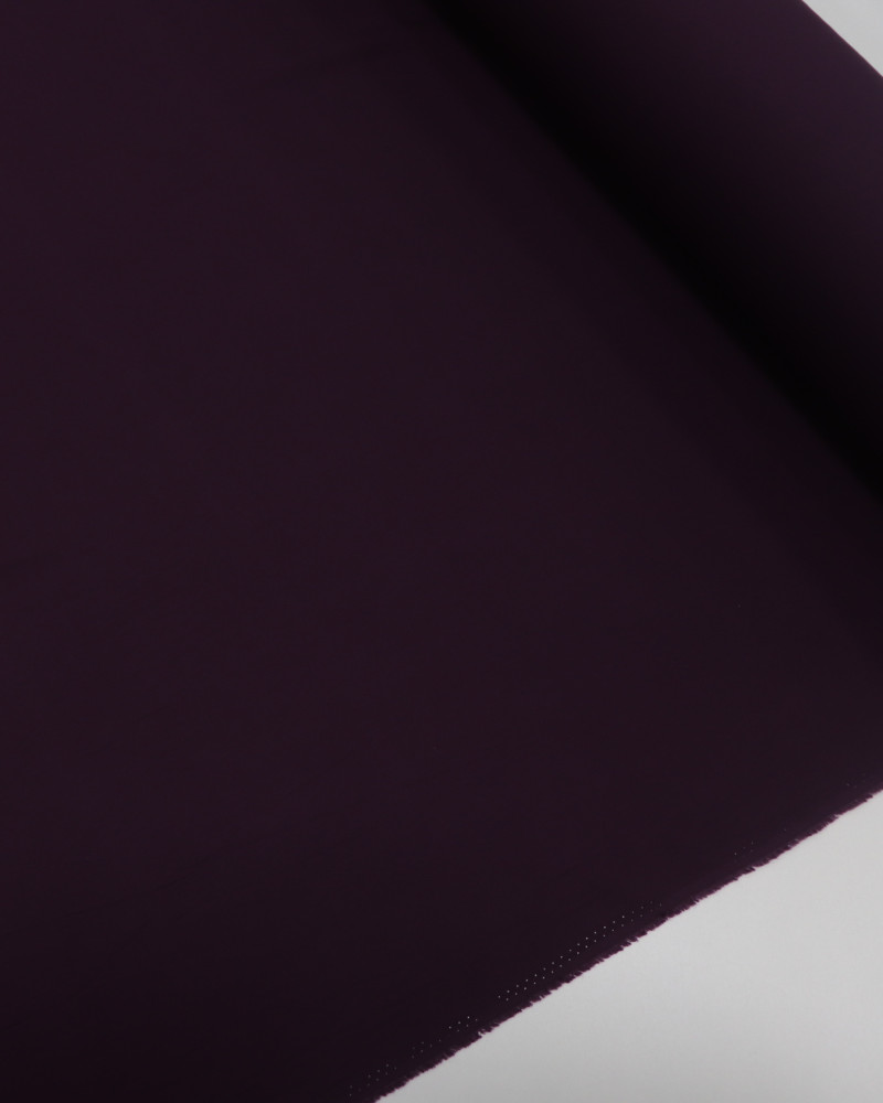 Tecido Viscose Sarjada Roxo Imperial (0.5m)