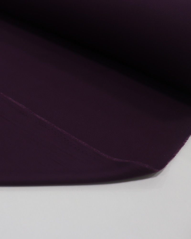 Tecido Viscose Sarjada Roxo Imperial (0.5m)