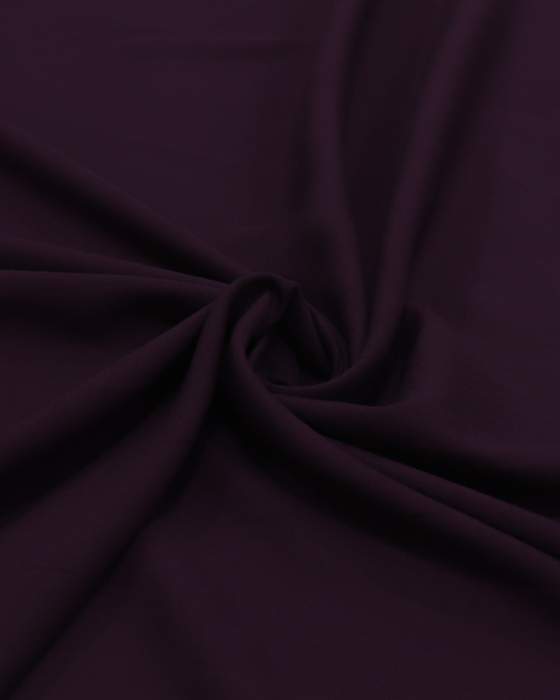 Tecido Viscose Sarjada Roxo Imperial