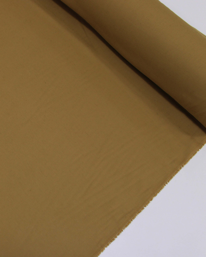 Tecido Linho Panama Leve Marrom Claro