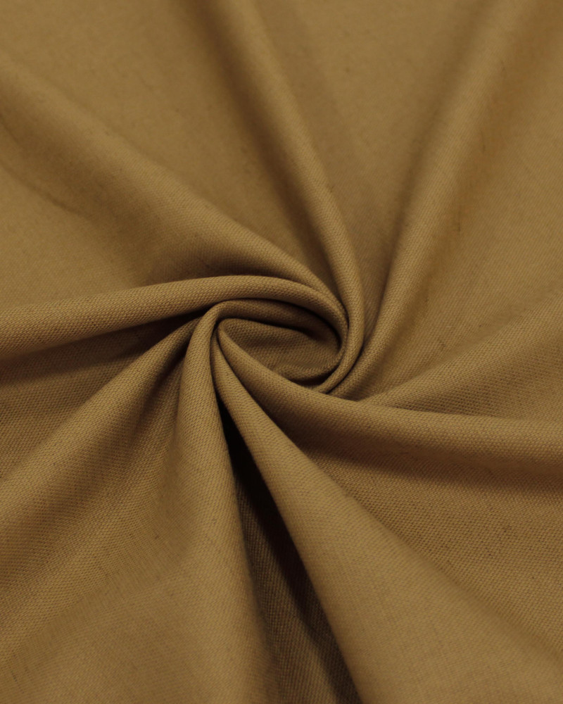 Tecido Linho Panama Leve Marrom Claro