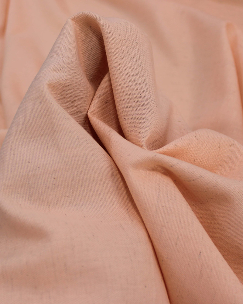 Tecido Linho Panama Leve Salmão