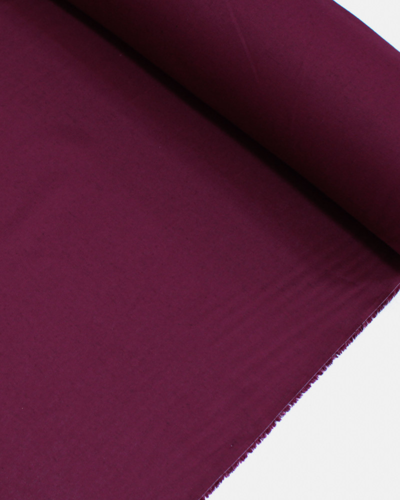 Tecido Linho Panama Leve Marsala