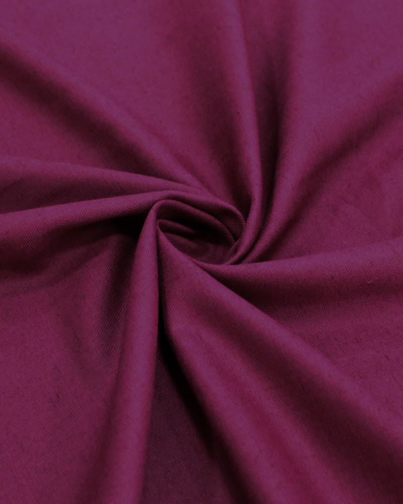 Tecido Linho Panama Leve Marsala