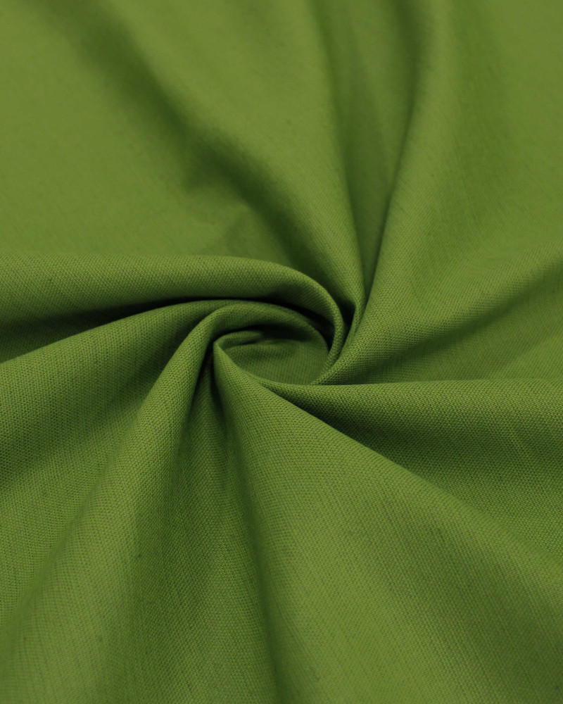 Tecido Linho Panama Leve Verde Oliva