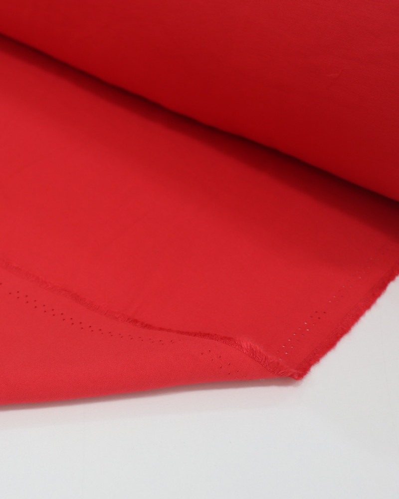 Tecido Alfaiataria de Viscose Vermelho