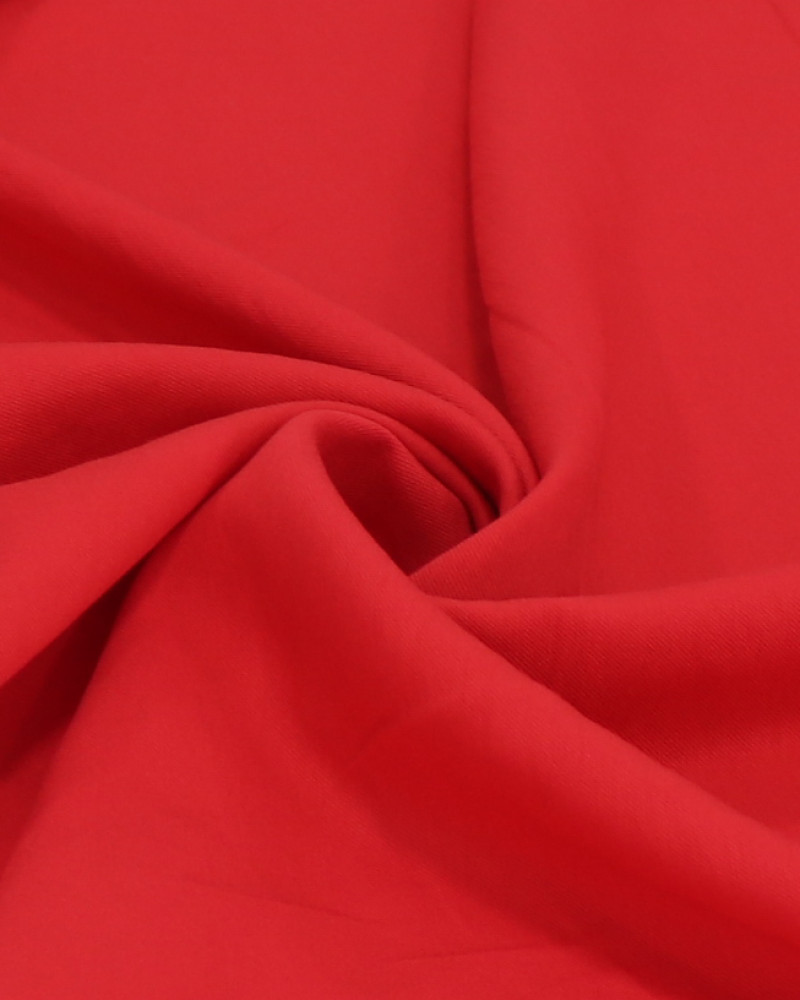 Tecido Alfaiataria de Viscose Vermelho