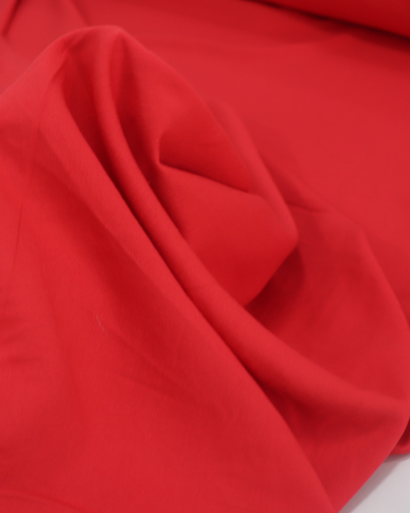 Tecido Alfaiataria de Viscose Vermelho