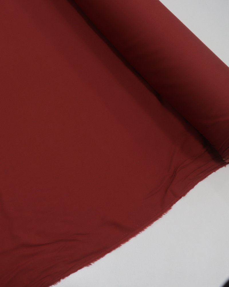 Tecido Viscose Sarjada Argila Vermelha (0.5m)