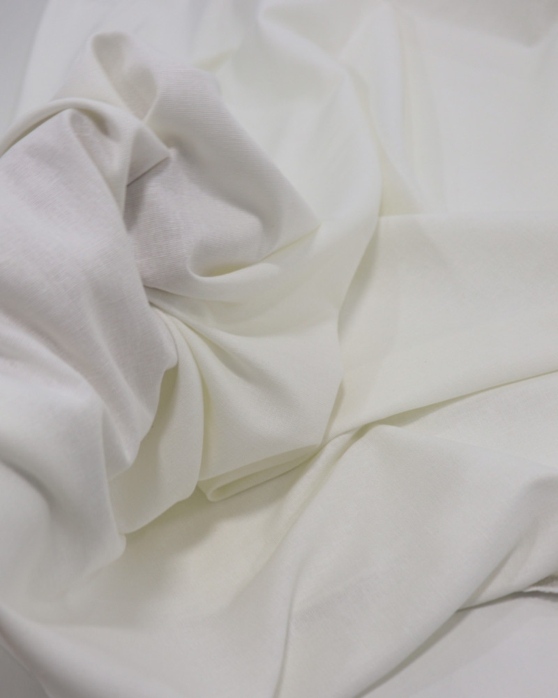 Tecido Linho Misto Rústico Com Elastano Offwhite (1.7m)