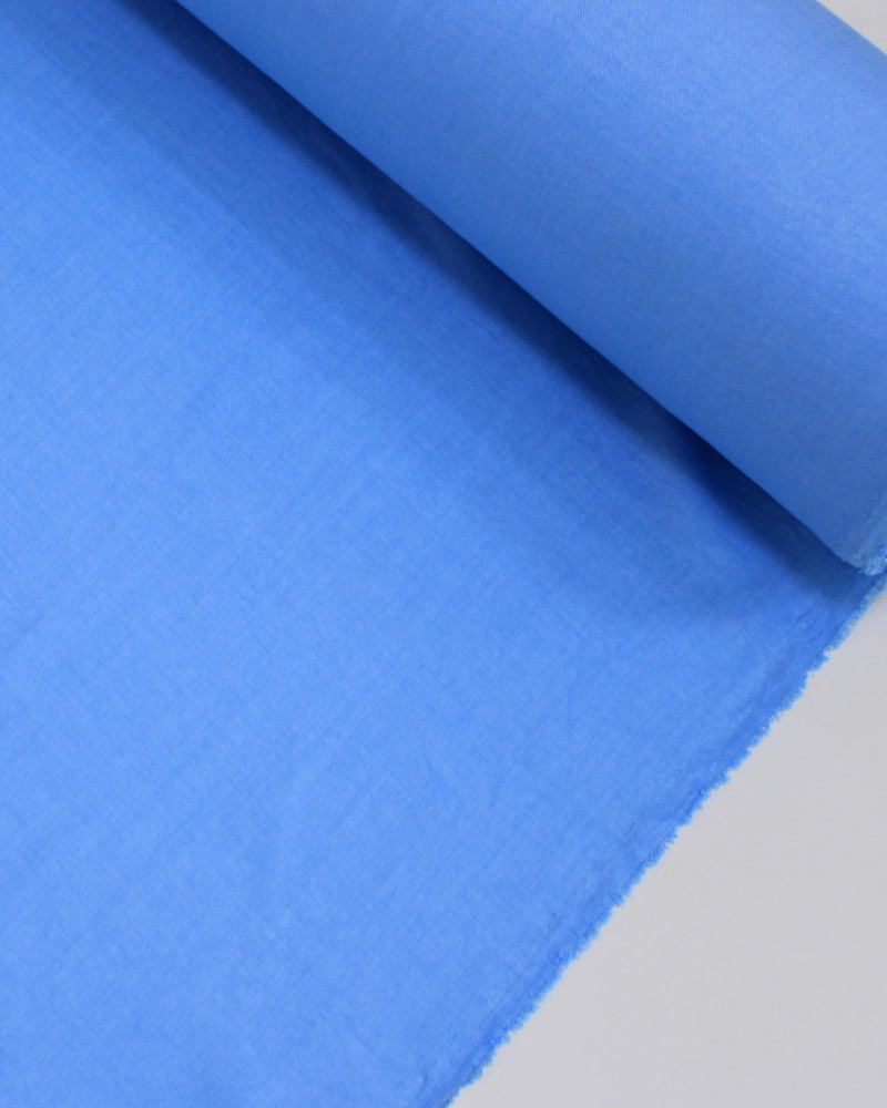 Tecido Crepe Duna Texturizado Azul Claro