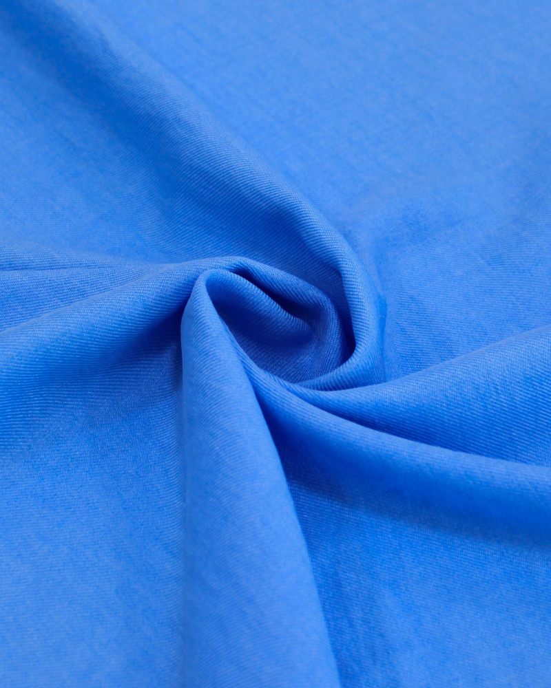 Tecido Crepe Duna Texturizado Azul Claro